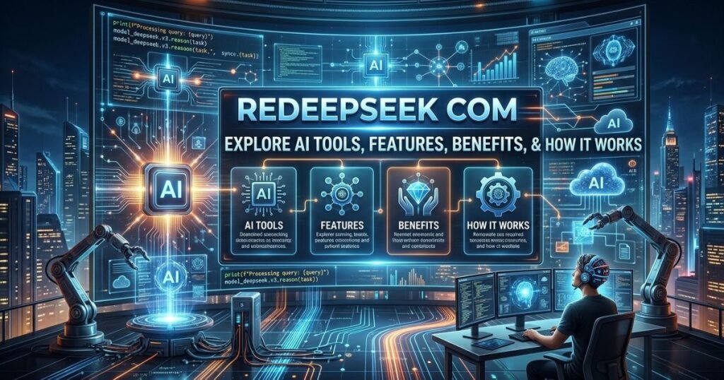 RedeepSeek Com: Explore AI Tools, Features, Benefits, and How It Works