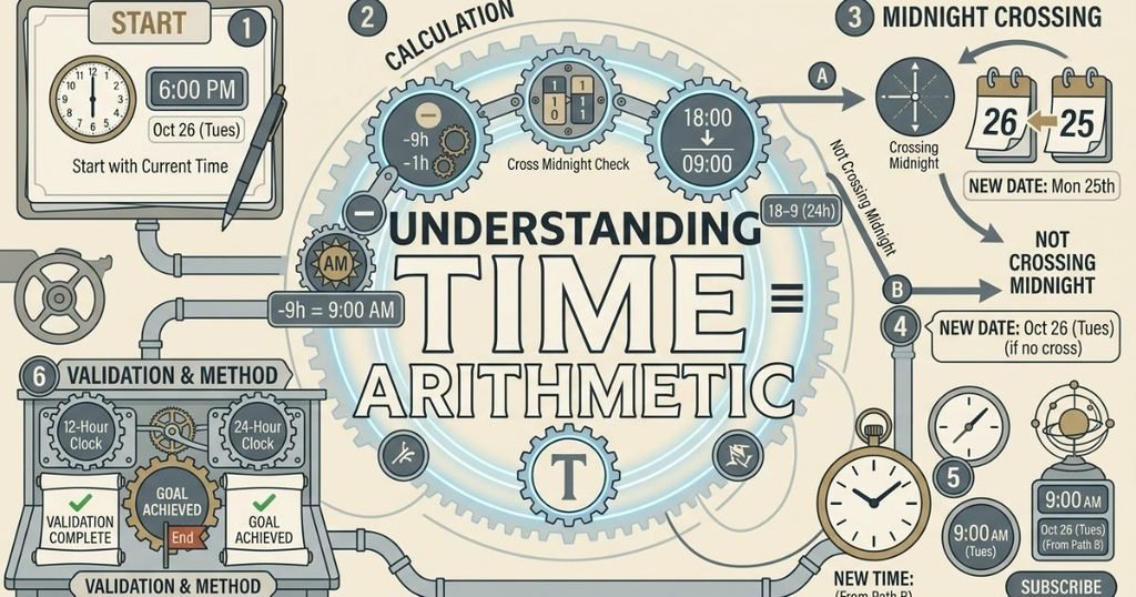 title="What Time Was It 9 Hours Ago? Calculate the Exact Past Time"