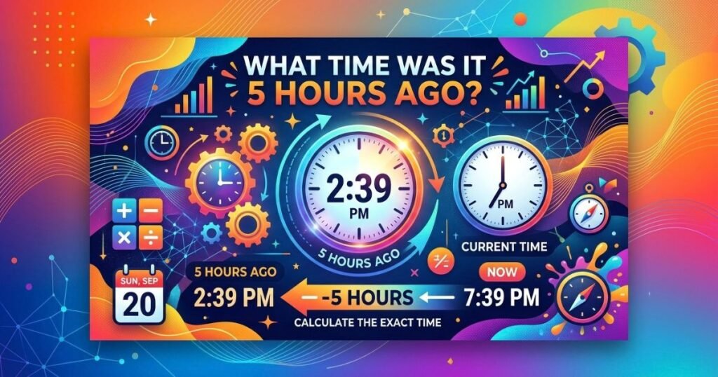 What Time Was It 5 Hours Ago? Calculate the Exact Time