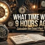 What Time Was It 9 Hours Ago? Calculate the Exact Past Time